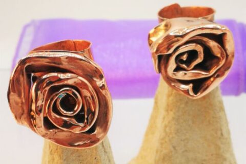 anello Rosa in Rame