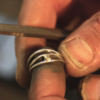 anello fatto a mano in Argento e Ottone